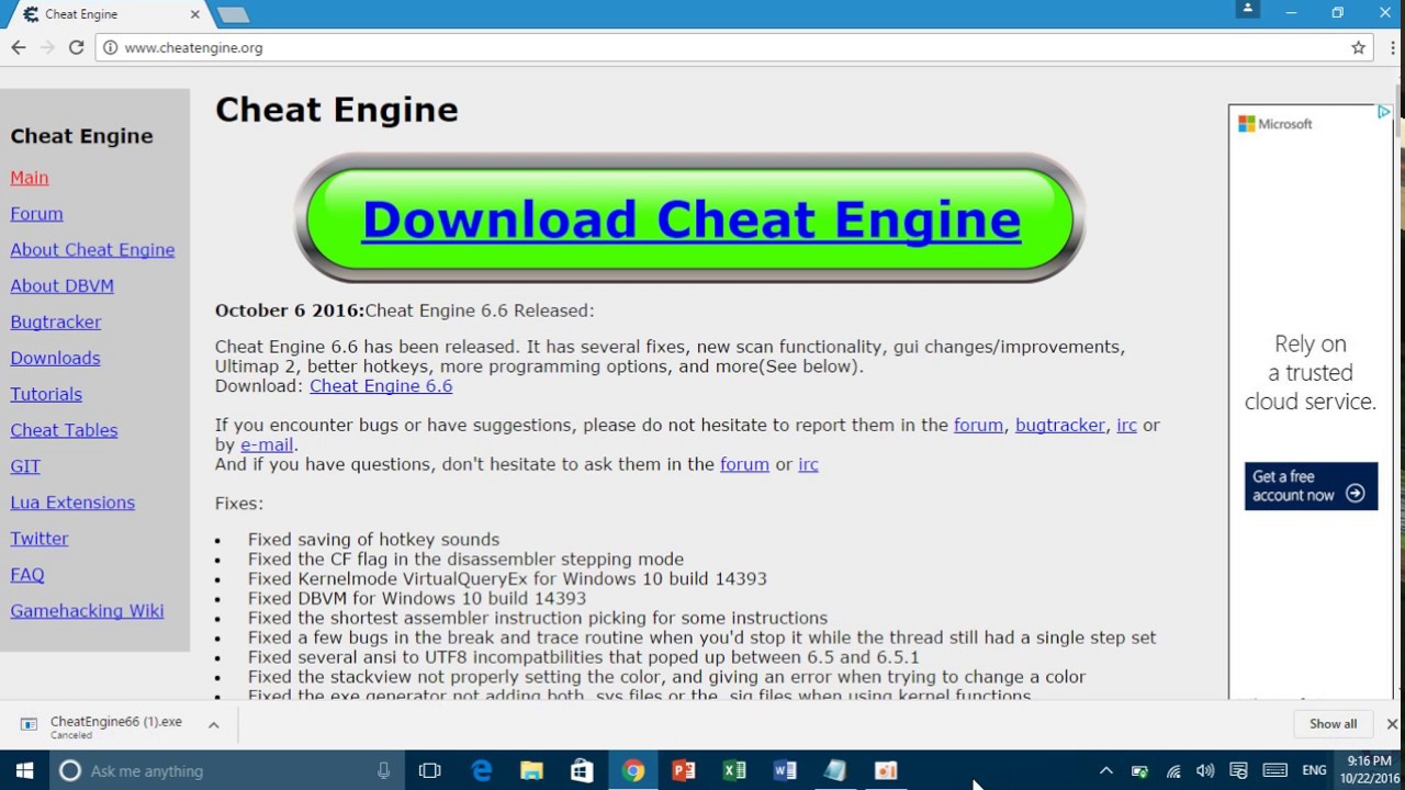 cheat engine pc download